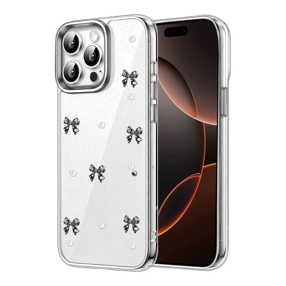 Apple İphone 14 Pro Max Fiyonk Desenli Kapak - Desen 8