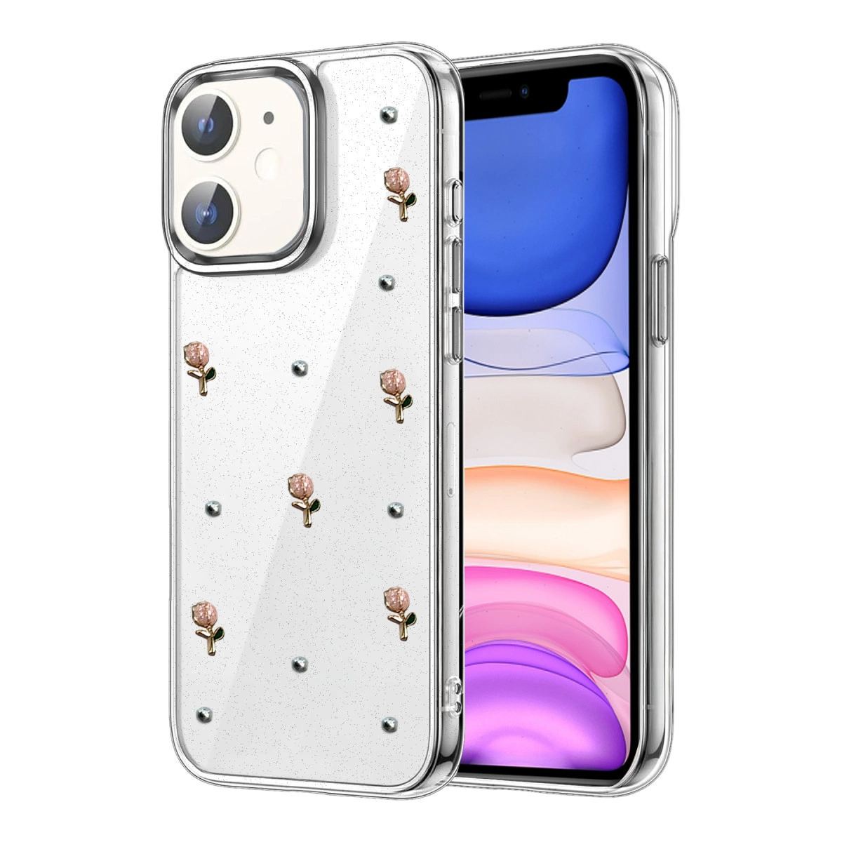 Apple İphone 11 Fiyonk Desenli Kapak - Desen 6