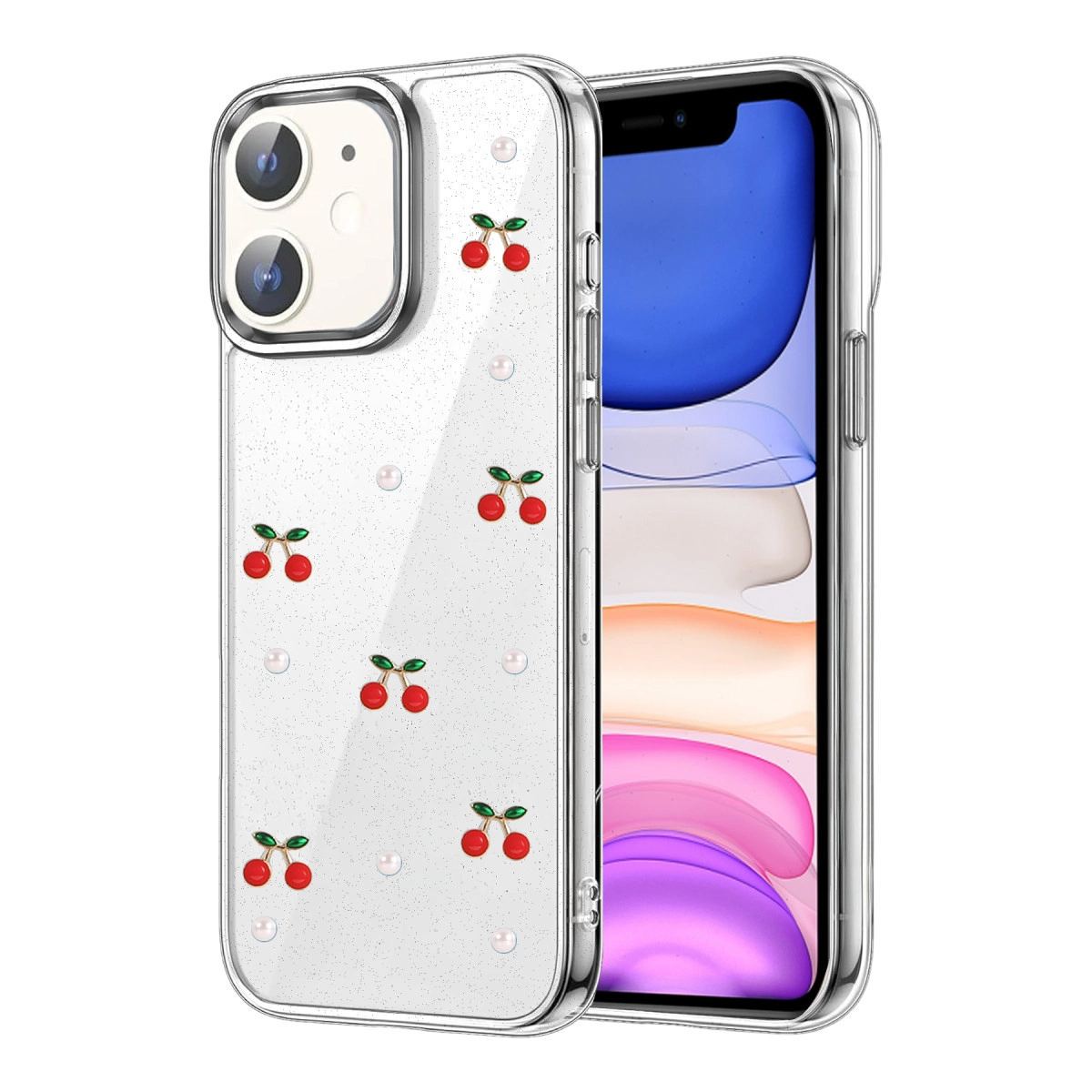 Apple İphone 11 Fiyonk Desenli Kapak - Desen 9