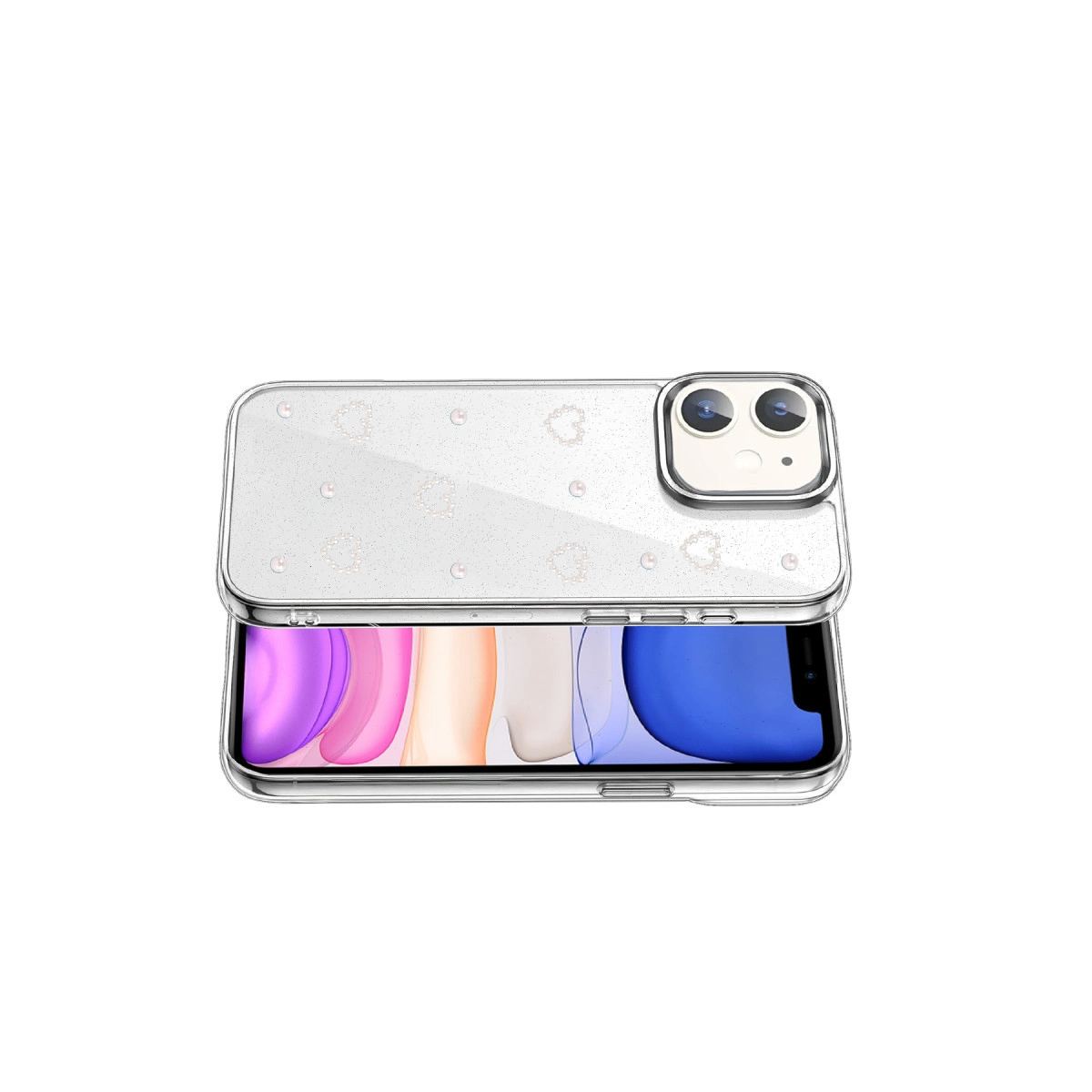 Apple İphone 12 Fiyonk Desenli Kapak - Desen 10