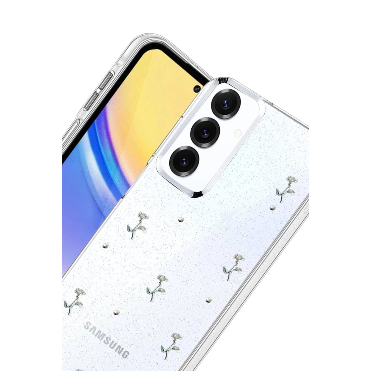 Samsung Galaxy A14 4g Fiyonk Desenli Kapak - Desen 4