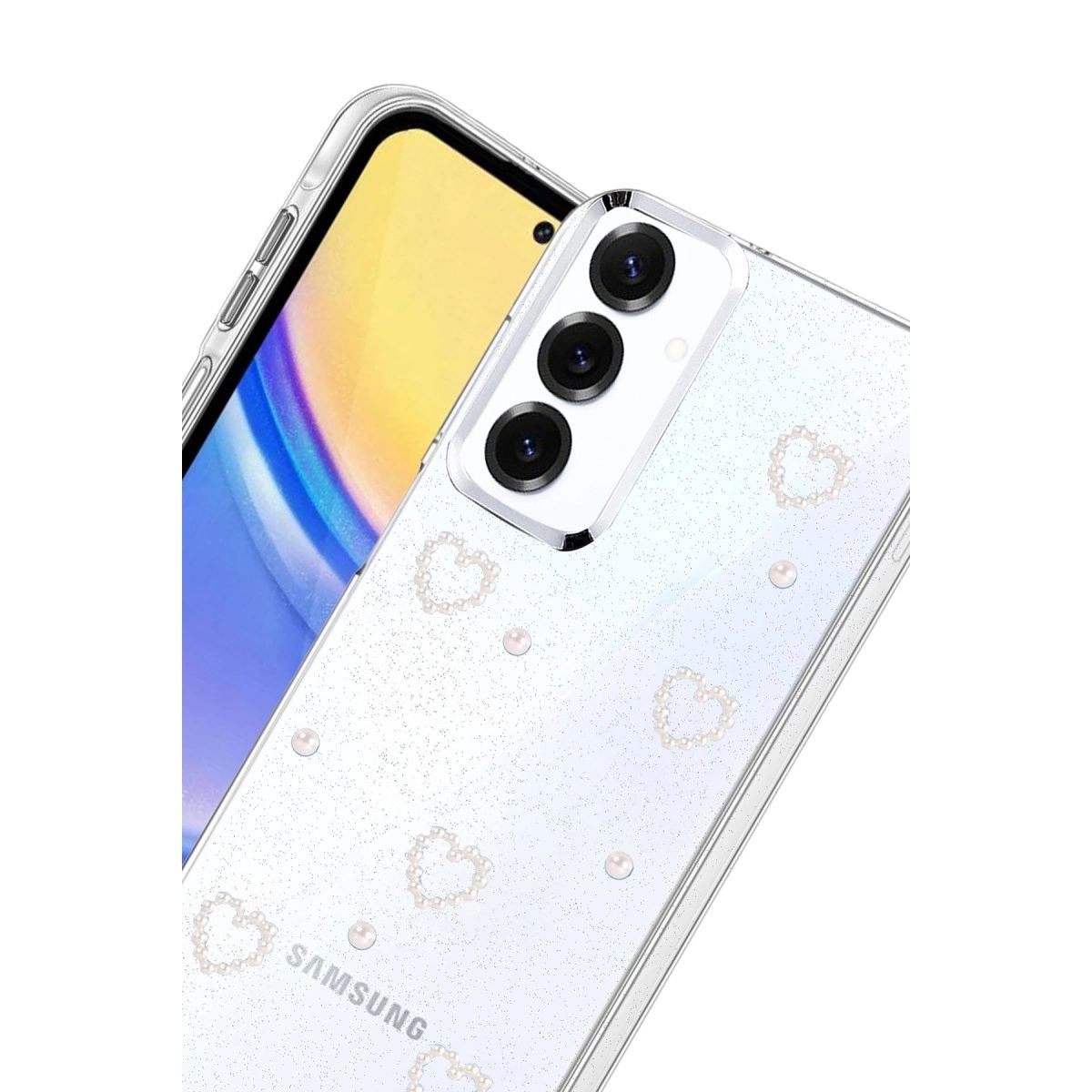 Samsung Galaxy A14 4g Fiyonk Desenli Kapak - Desen 10