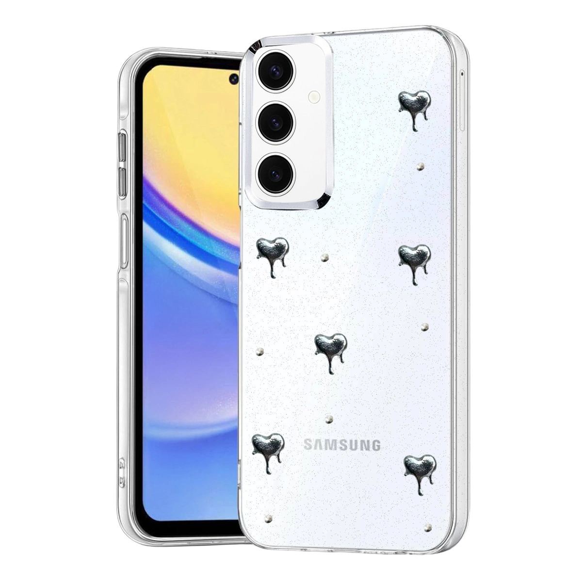 Samsung Galaxy A15 4g Fiyonk Desenli Kapak - Desen 3