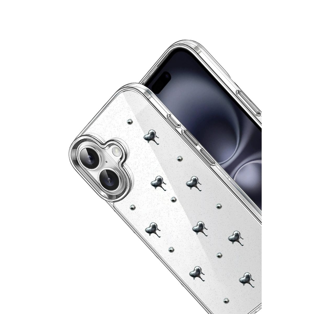 Apple İphone 16 Plus Fiyonk Desenli Kapak - Desen 1