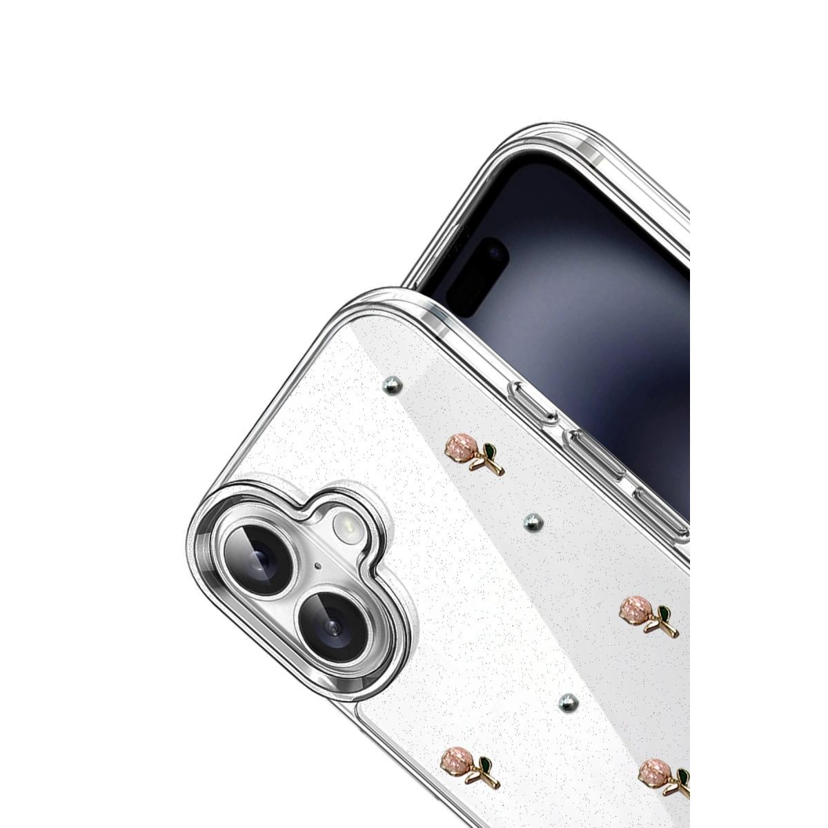 Apple İphone 16 Plus Fiyonk Desenli Kapak - Desen 6
