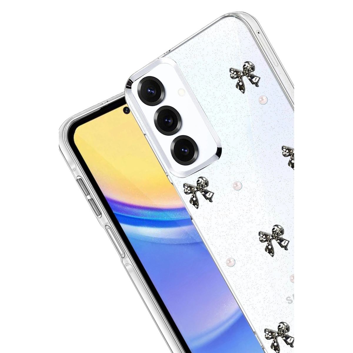 Samsung Galaxy S23 Fe Fiyonk Desenli Kapak - Desen 8