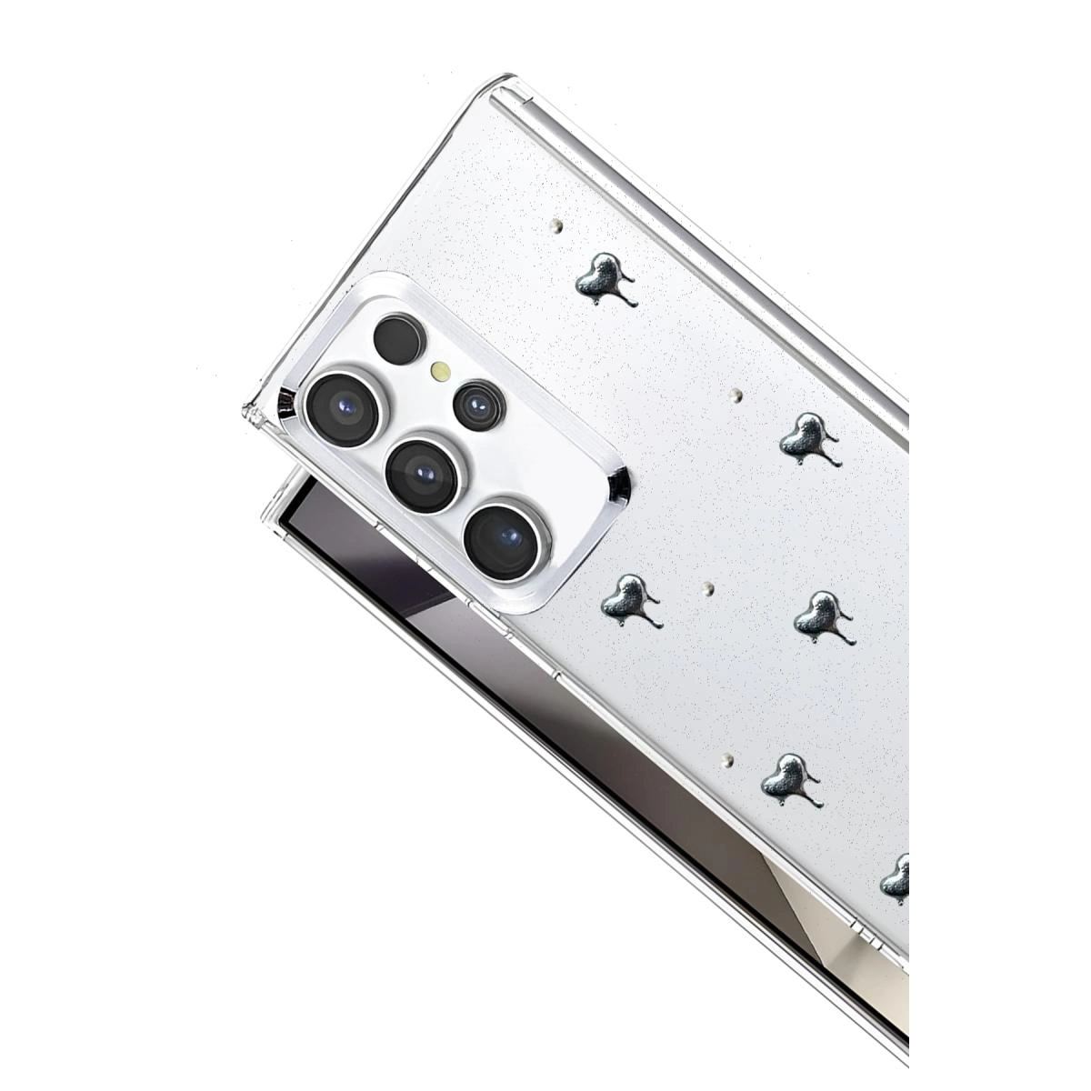 Samsung Galaxy S24 Ultra Fiyonk Desenli Kapak - Desen 1