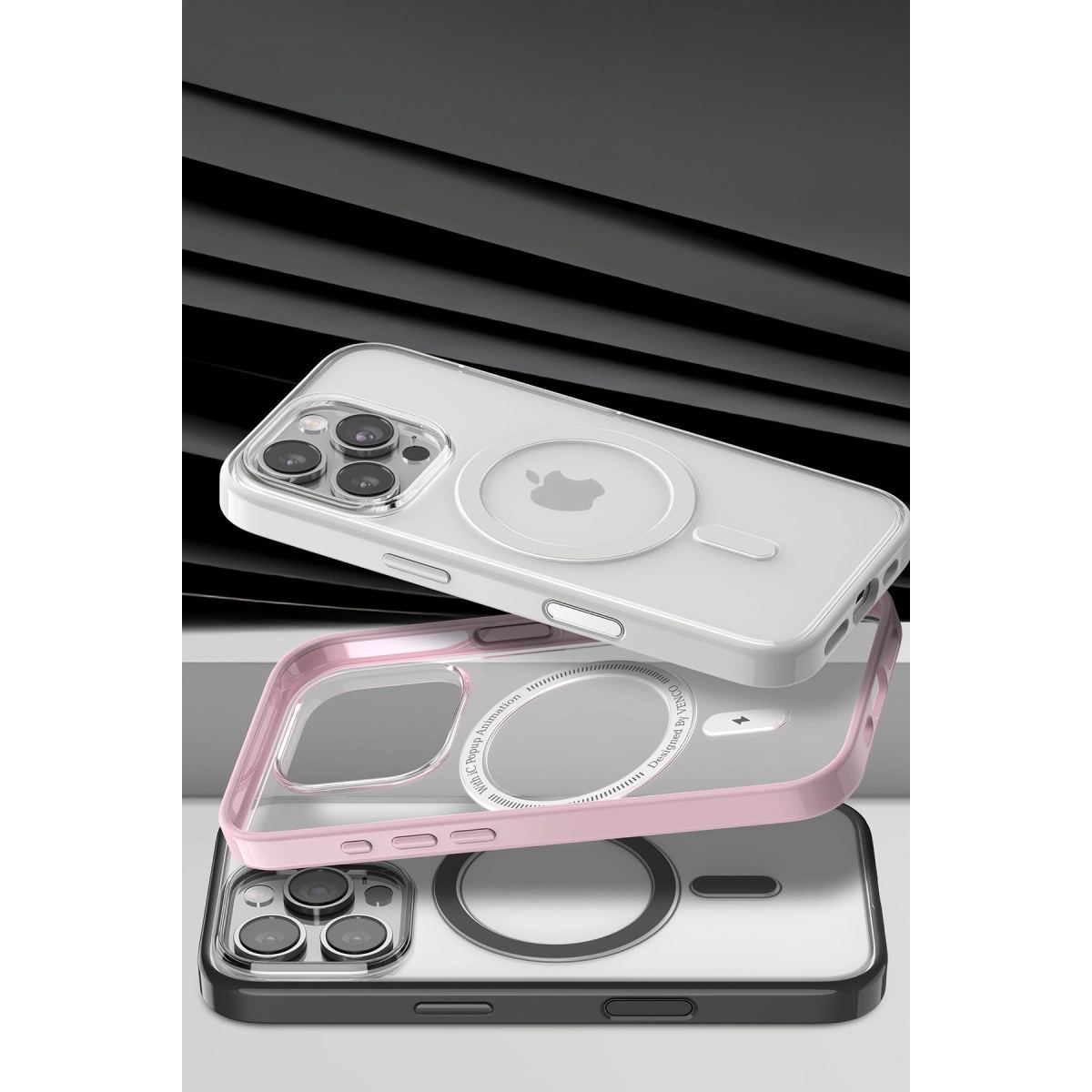 Venco Apple İphone 16 Pro Max Joly Magsafe Kapak - Siyah