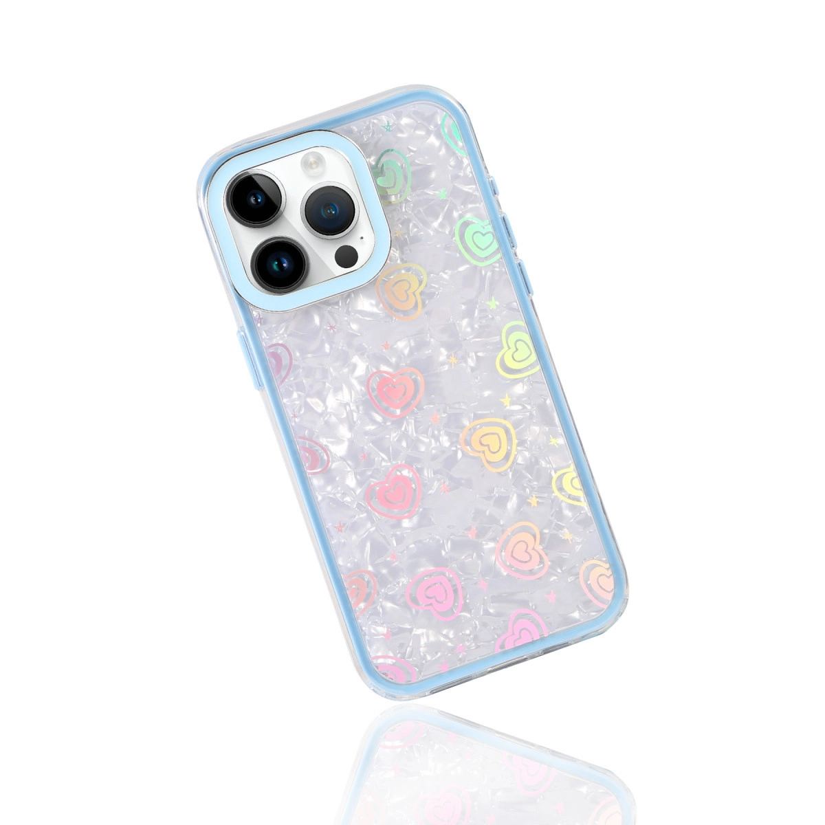 Apple İphone 16 Pro Max Lumi Desenli Kapak - Mavi