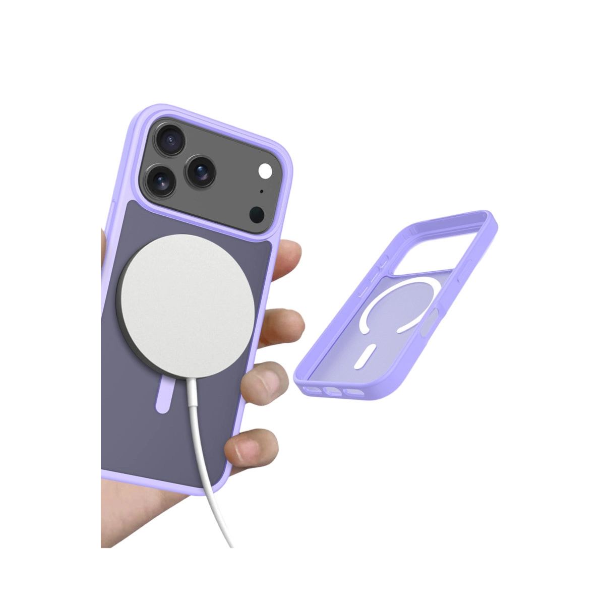 Joko Apple İphone 17 Pro Jota Magsafe Kapak - Lila