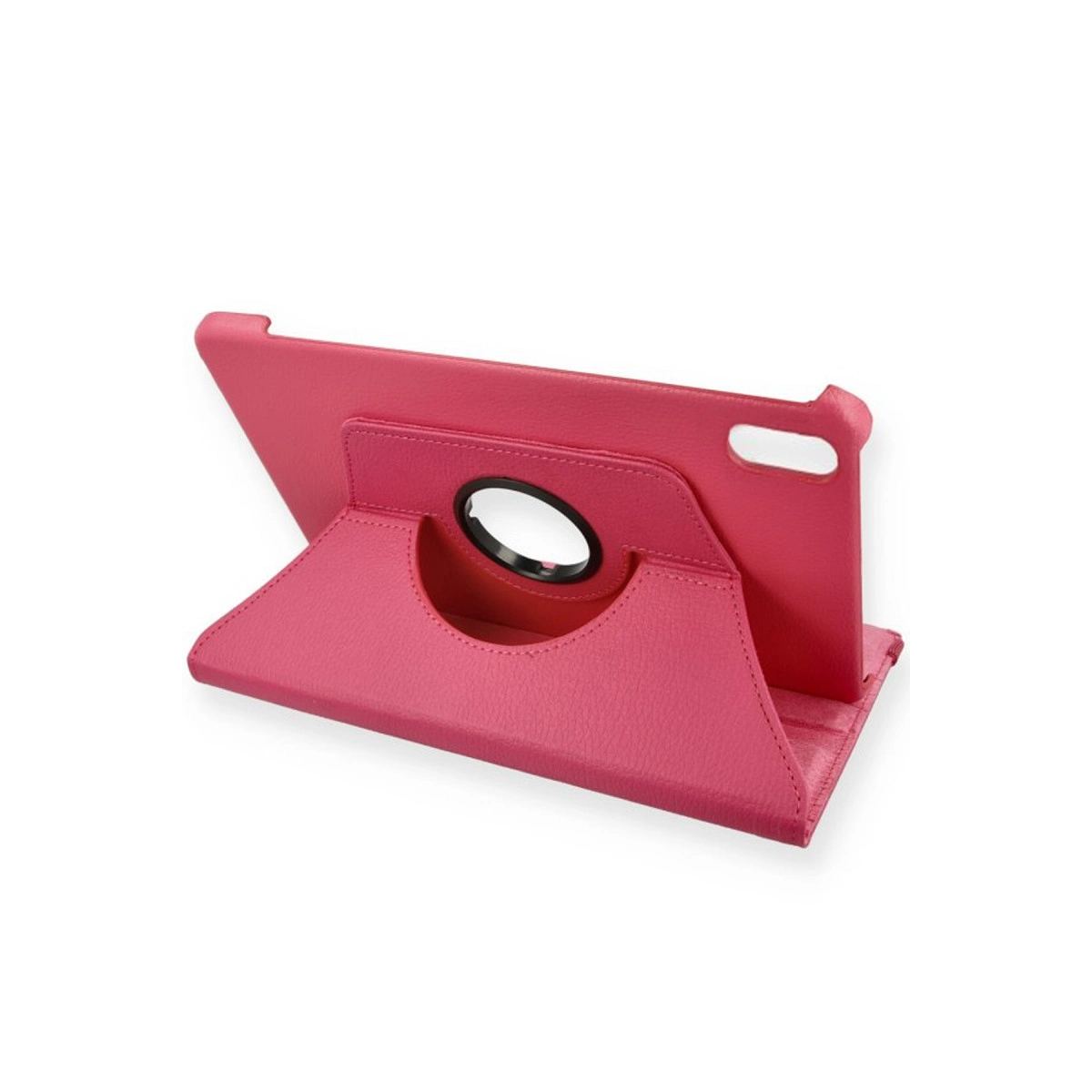 Xiaomi Redmi Pad 2 Kılıf 360 Tablet Deri Kılıf - Pembe