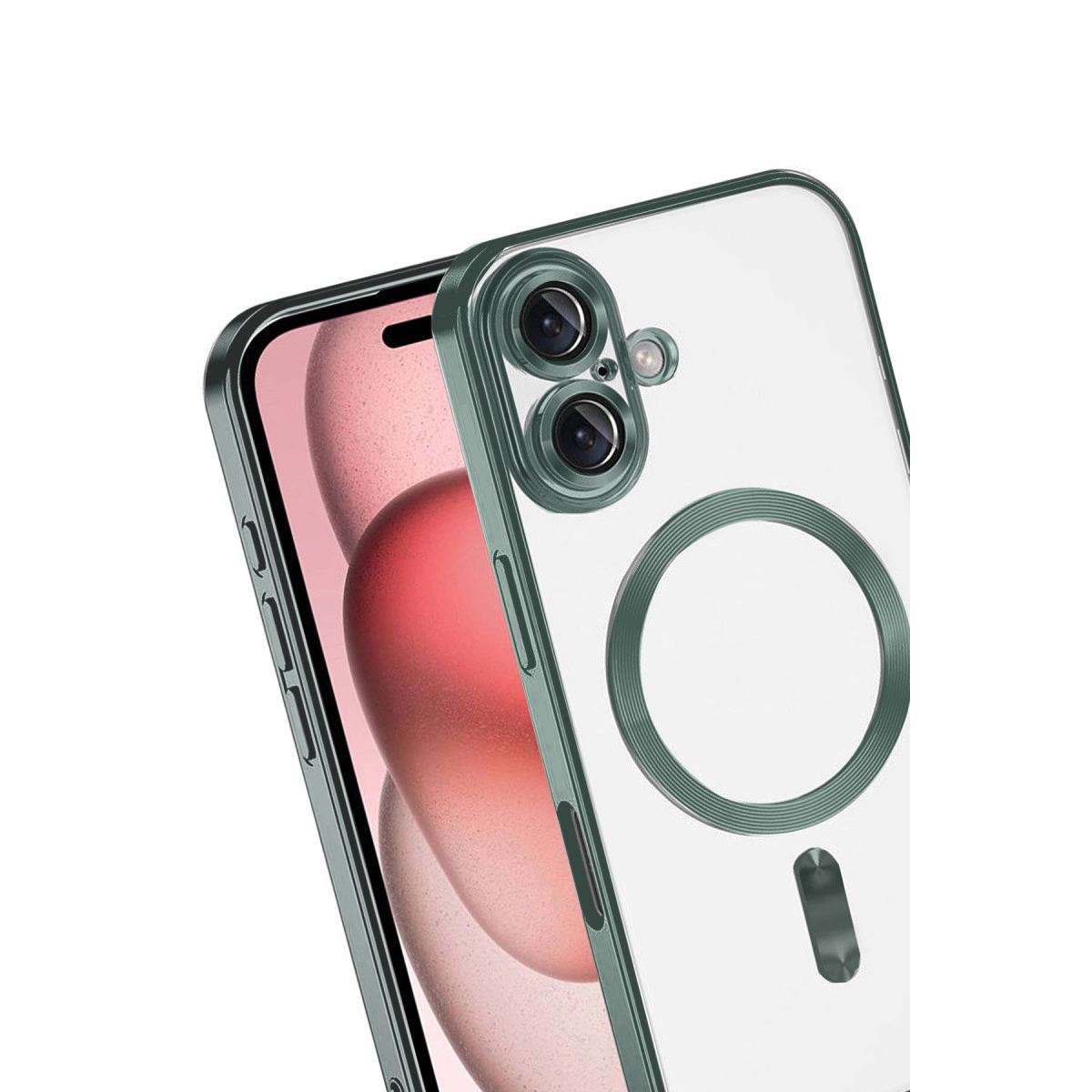 Apple İphone 17 Kross Magneticsafe Kapak - Koyu Yeşil