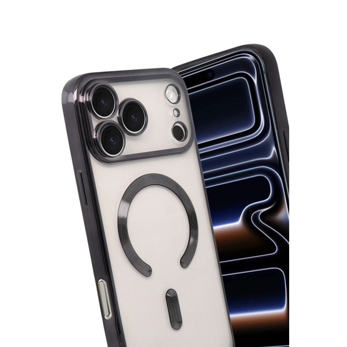 Apple İphone 17 Pro Kross Magneticsafe Kapak - Siyah