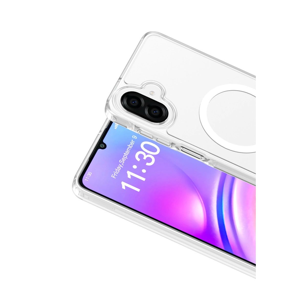 Joko Samsung Galaxy A07 4g Jota Magsafe Kapak - Şeffaf