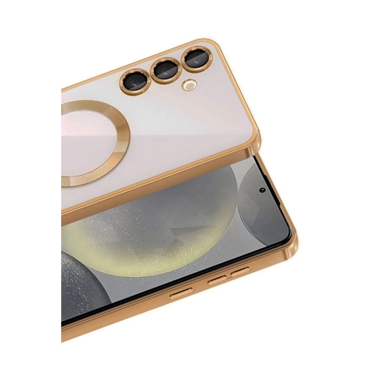 Samsung Galaxy A54 5g Kross Magneticsafe Kapak - Çöl Titanyum