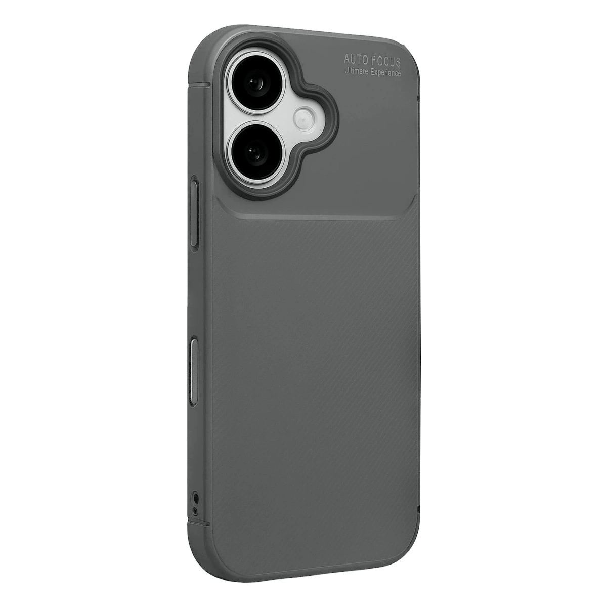 Apple İphone 17 Auto Focus Karbon Kapak - Gri