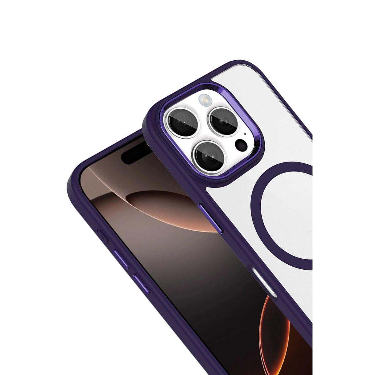 Joko Apple İphone 16 Pro Max Terea Magsafe Kapak - Derin Mor