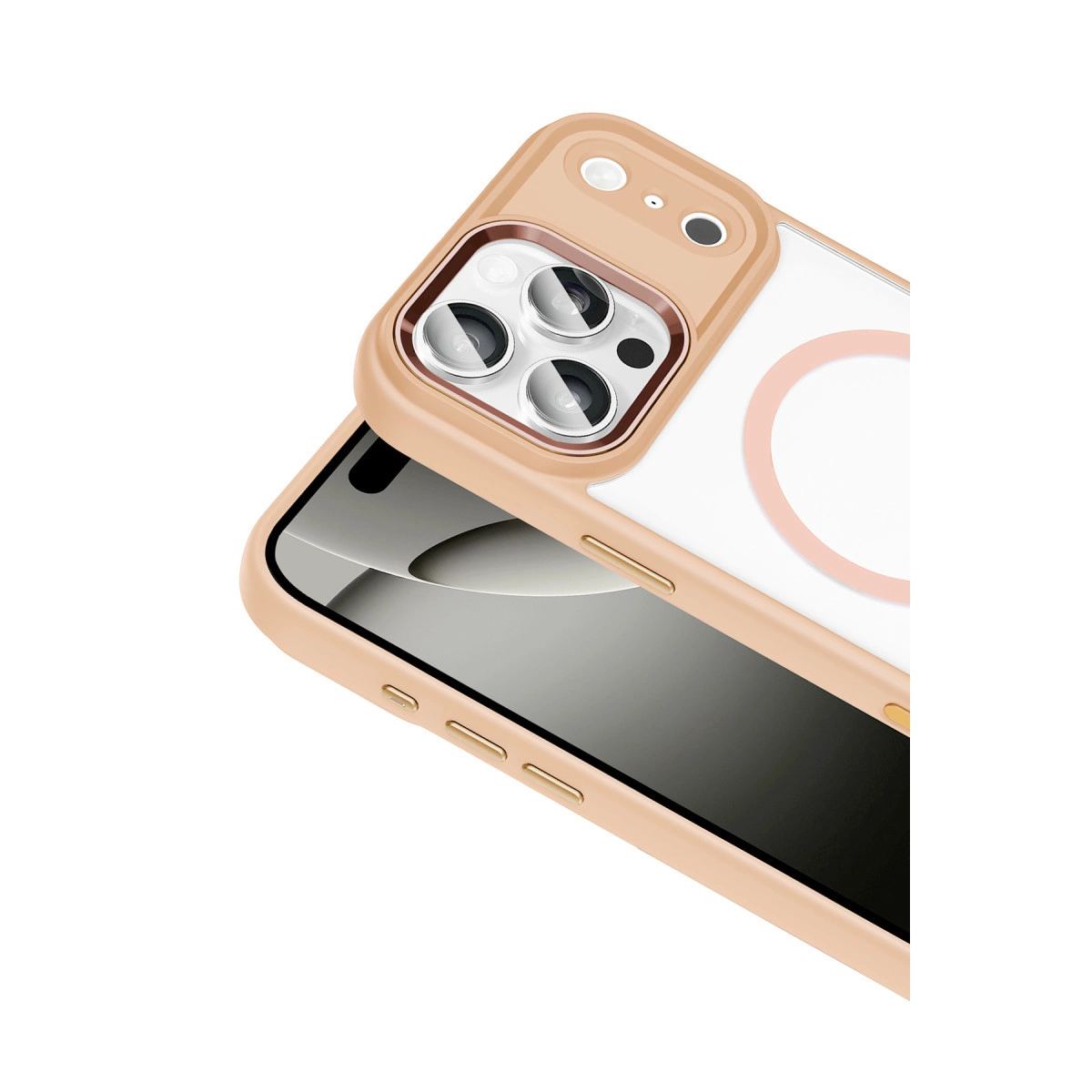 Joko Apple İphone 17 Pro Max Terea Magsafe Kapak - Pembe