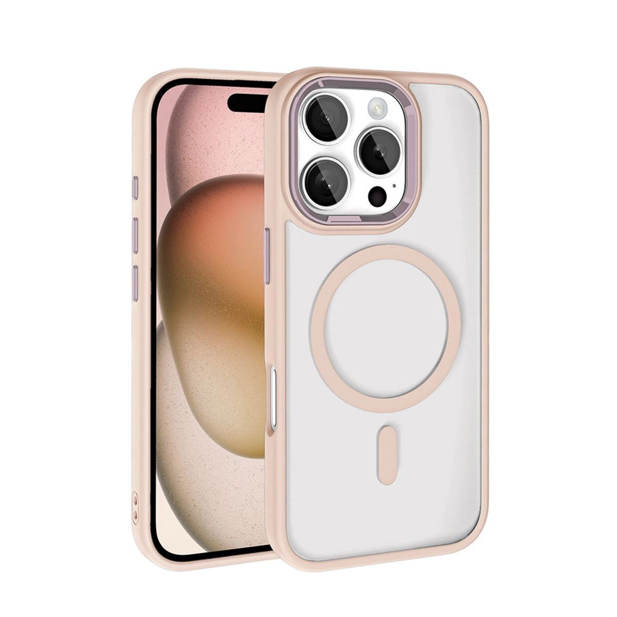Joko Apple İphone 16 Pro Max Terea Magsafe Kapak - Pembe