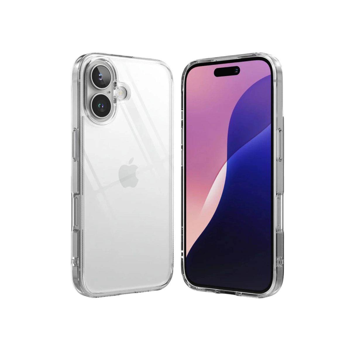 Apple İphone 17 Lüx Şeffaf Silikon - Şeffaf