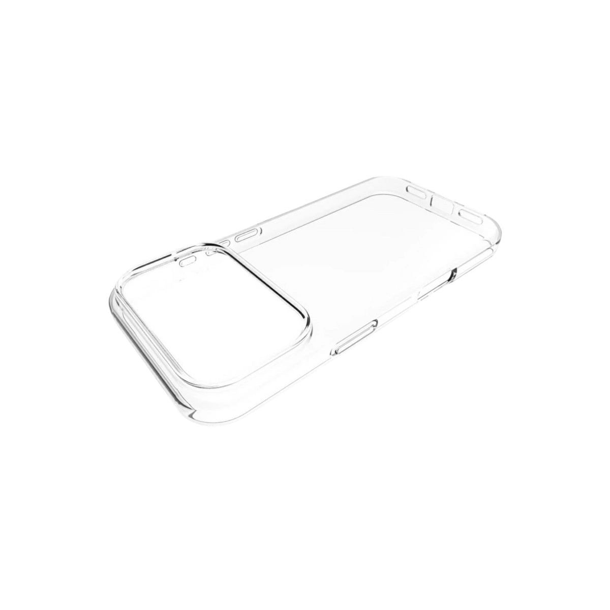 Apple İphone 17 Pro Max Lüx Şeffaf Silikon - Şeffaf
