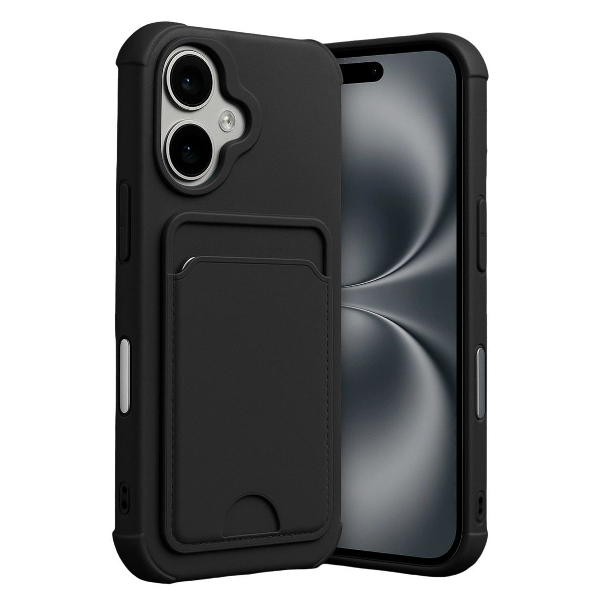 Apple İphone 17 Kelvin Kartvizitli Silikon - Siyah