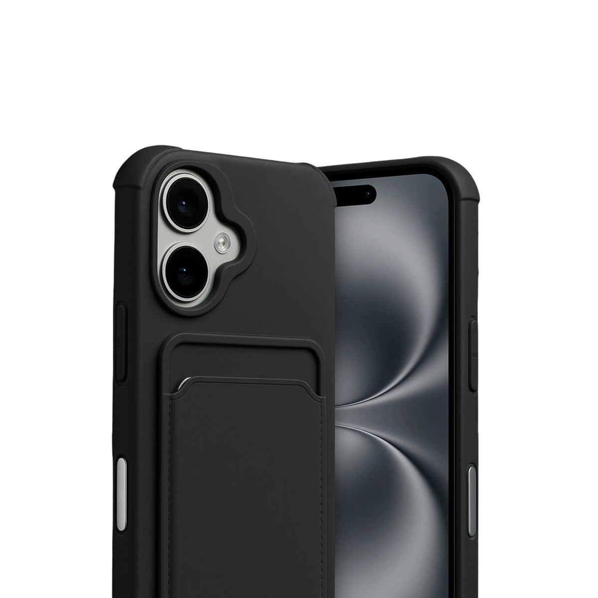 Apple İphone 17 Kelvin Kartvizitli Silikon - Siyah