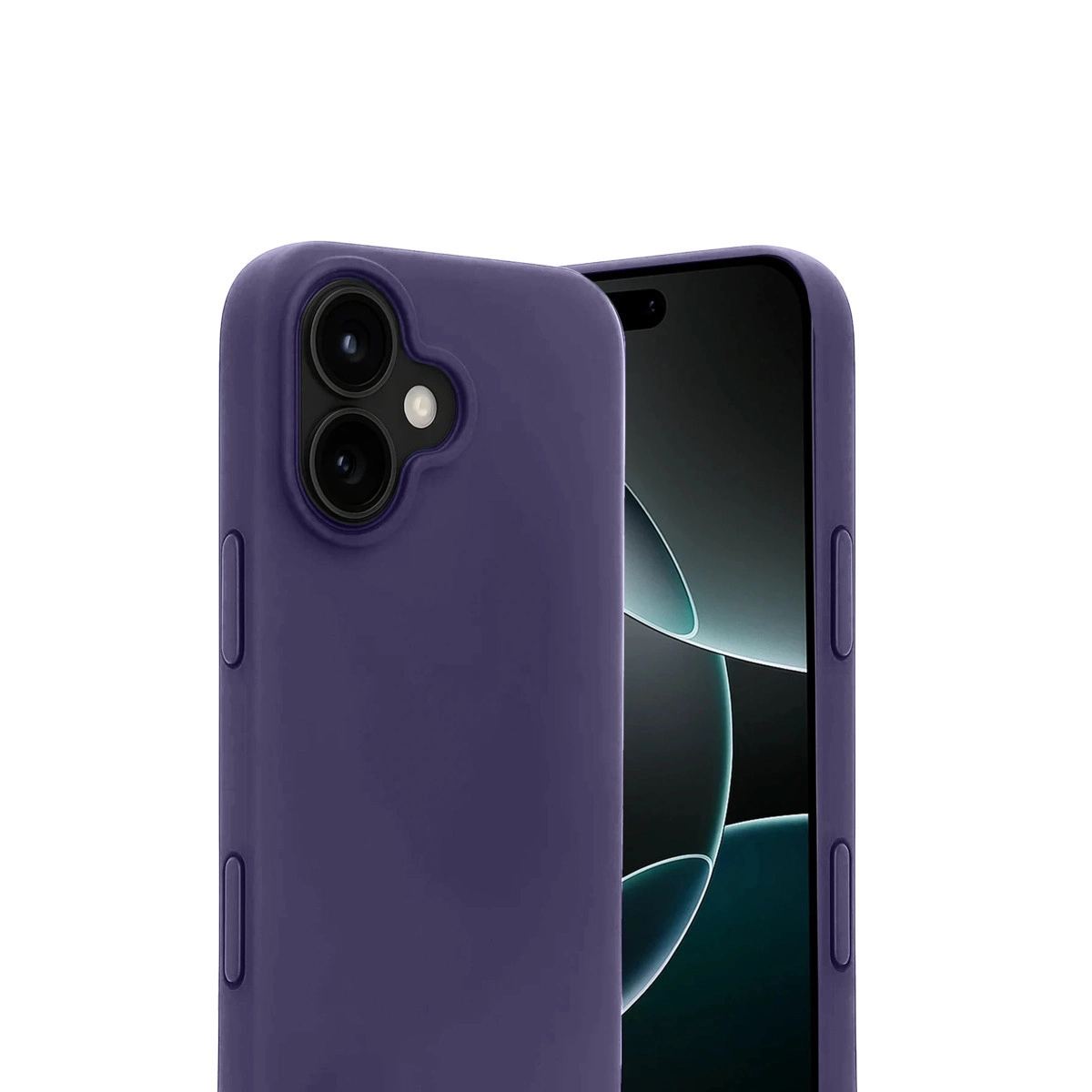 Apple İphone 17 First Silikon - Mürdüm