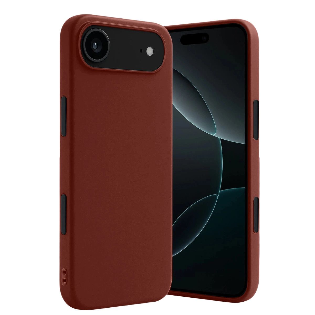 Apple İphone 17 Air First Silikon - Bordo