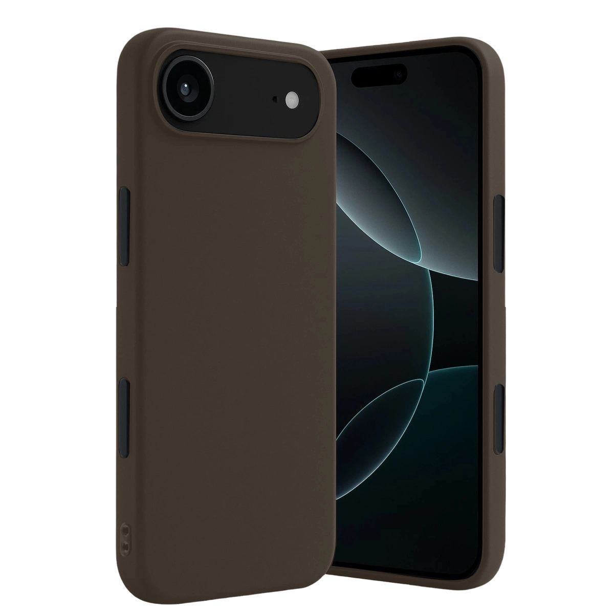 Apple İphone 17 Air First Silikon - Kahverengi