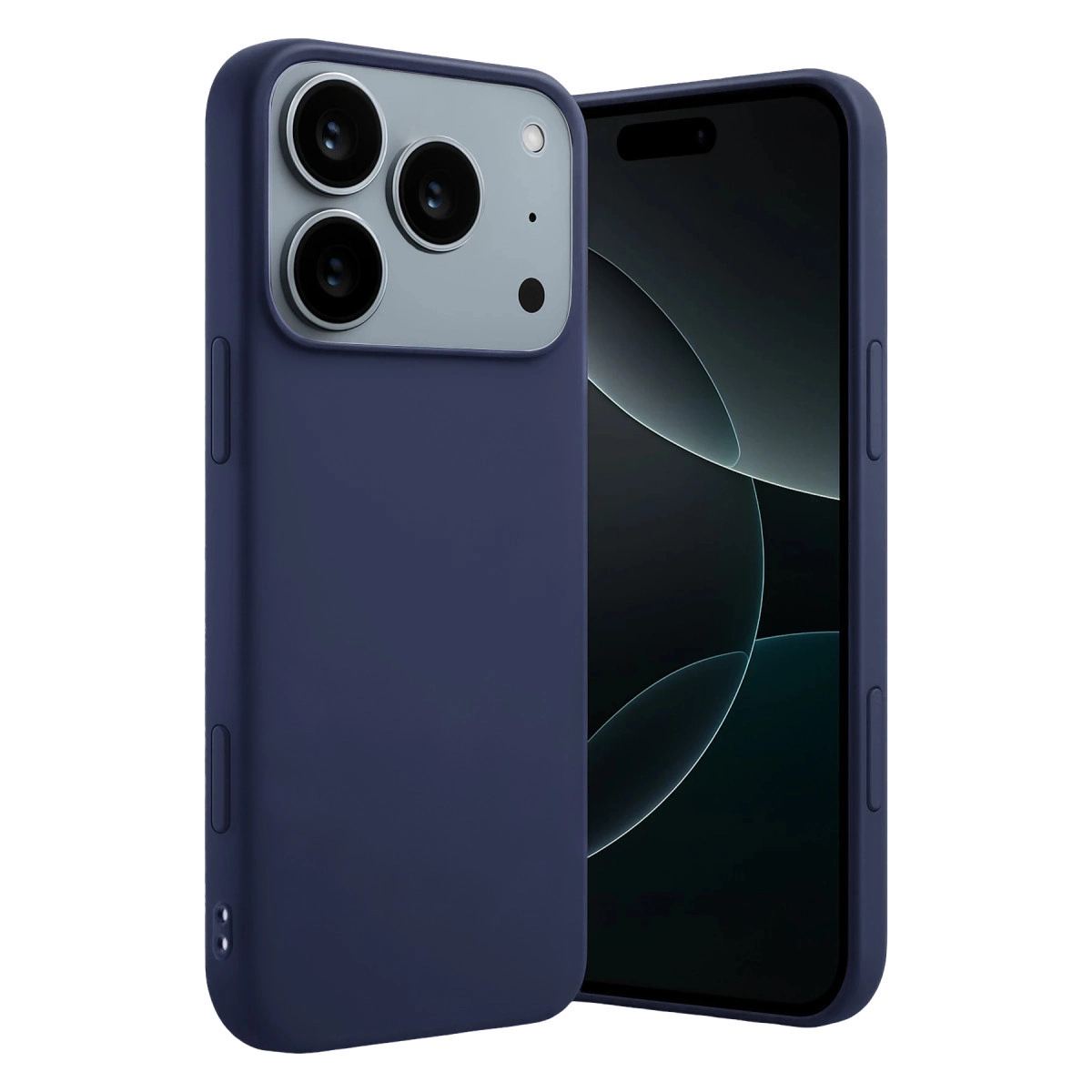 Apple İphone 17 Pro Max First Silikon - Lacivert