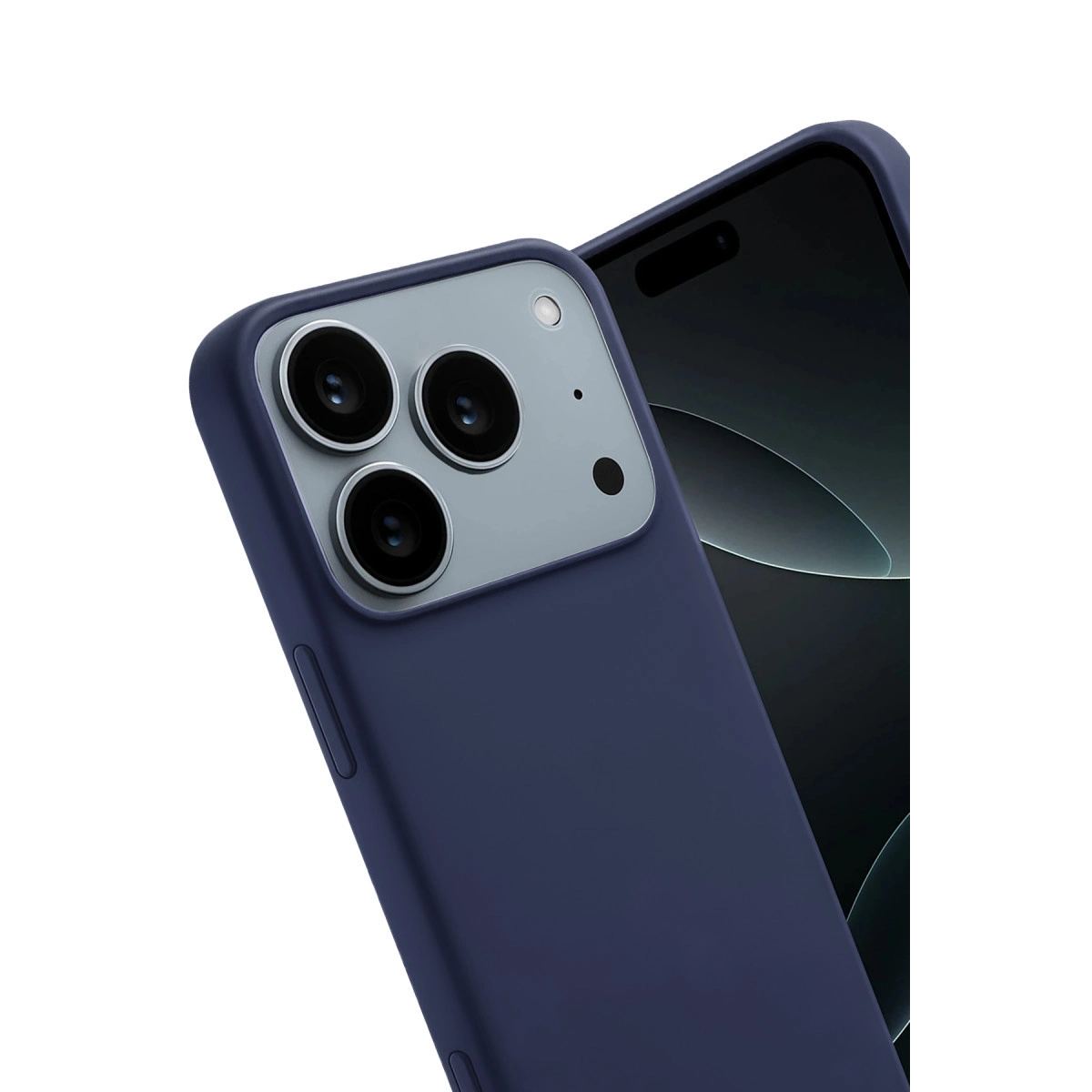 Apple İphone 17 Pro Max First Silikon - Lacivert