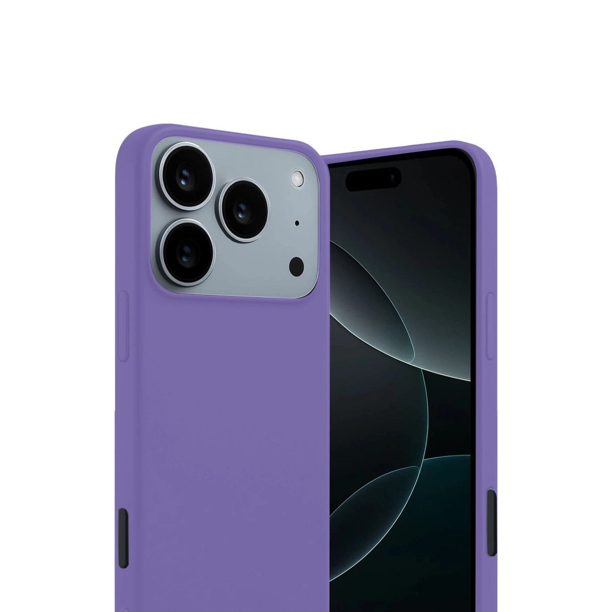 Apple İphone 17 Pro Max First Silikon - Lila