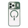 Joko Apple İphone 17 Pro Remim Lensli Magsafe Standlı Kapak - Koyu Yeşil