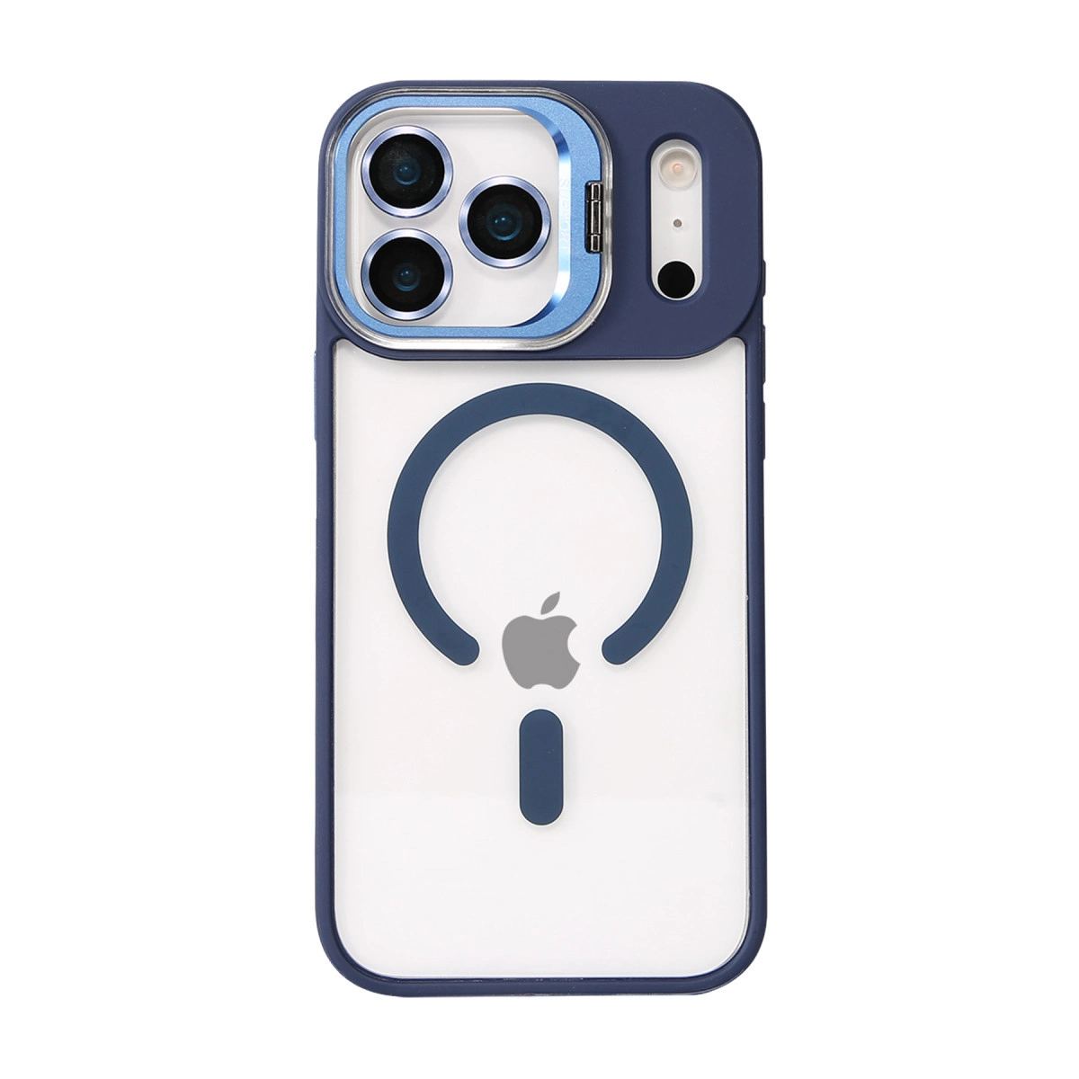 Joko Apple İphone 17 Pro Max Remim Lensli Magsafe Standlı Kapak - Lacivert