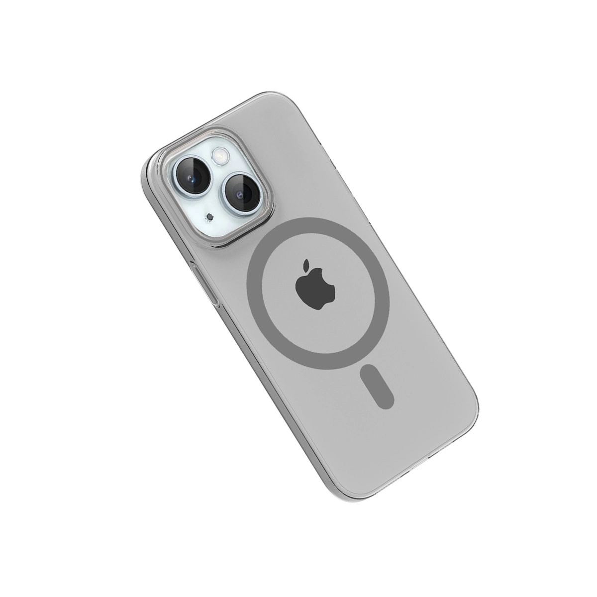 Joko Apple İphone 14 Pc Blank Magsafe Kapak - Natural Grey