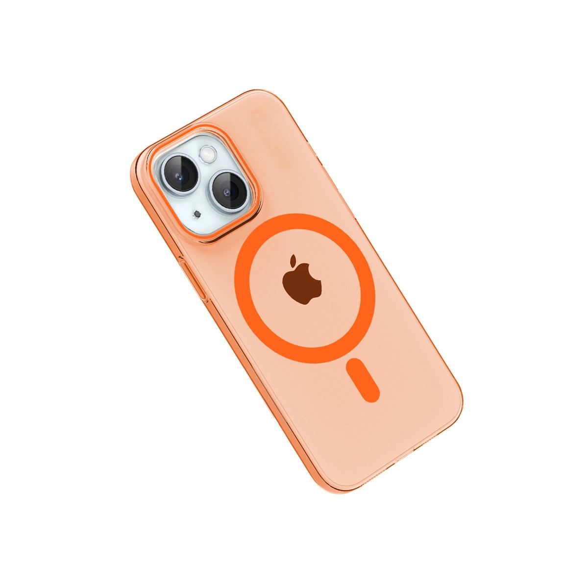 Joko Apple İphone 14 Pc Blank Magsafe Kapak - Turuncu