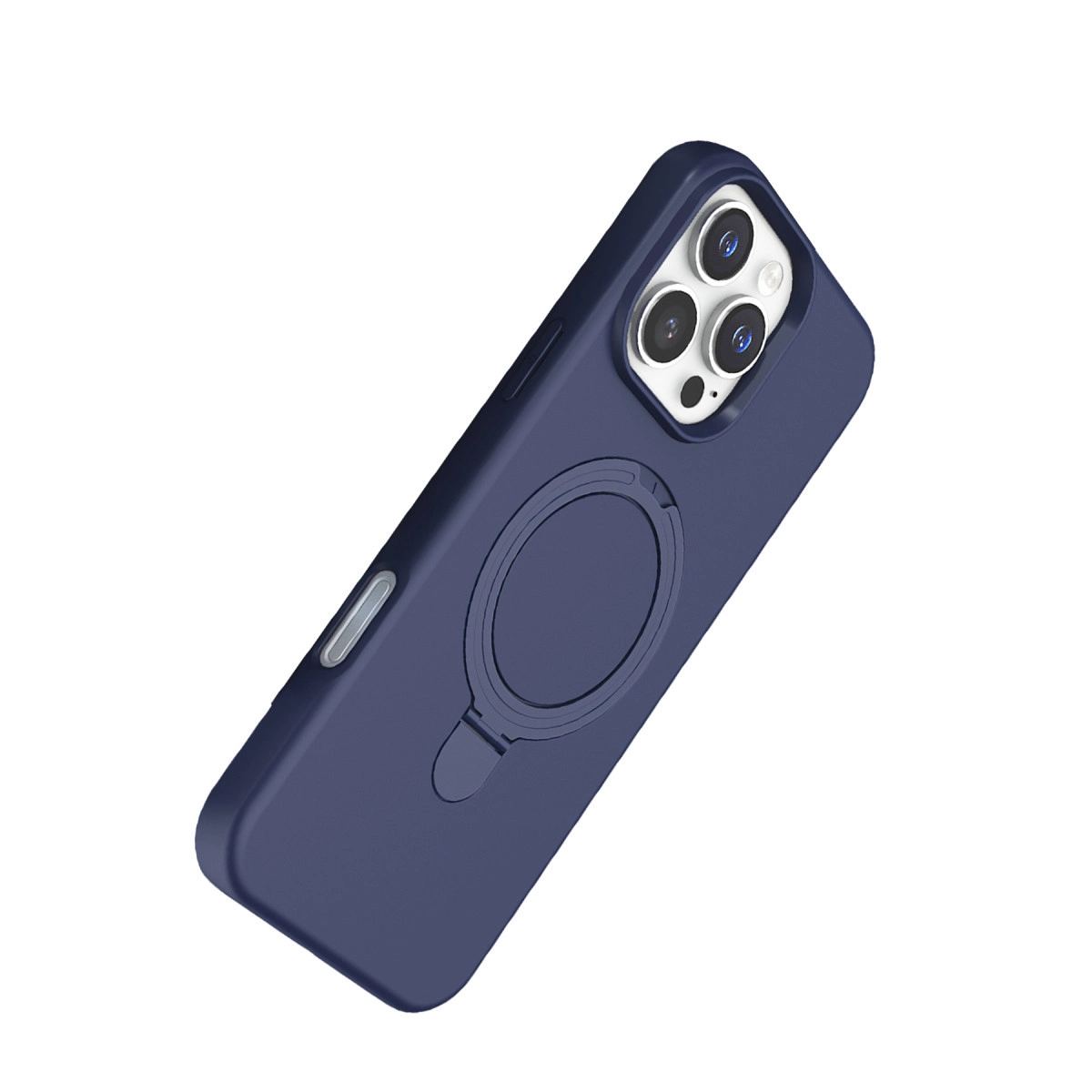 Apple İphone 16 Pro Regal Magsafe Standlı Kapak - Lacivert