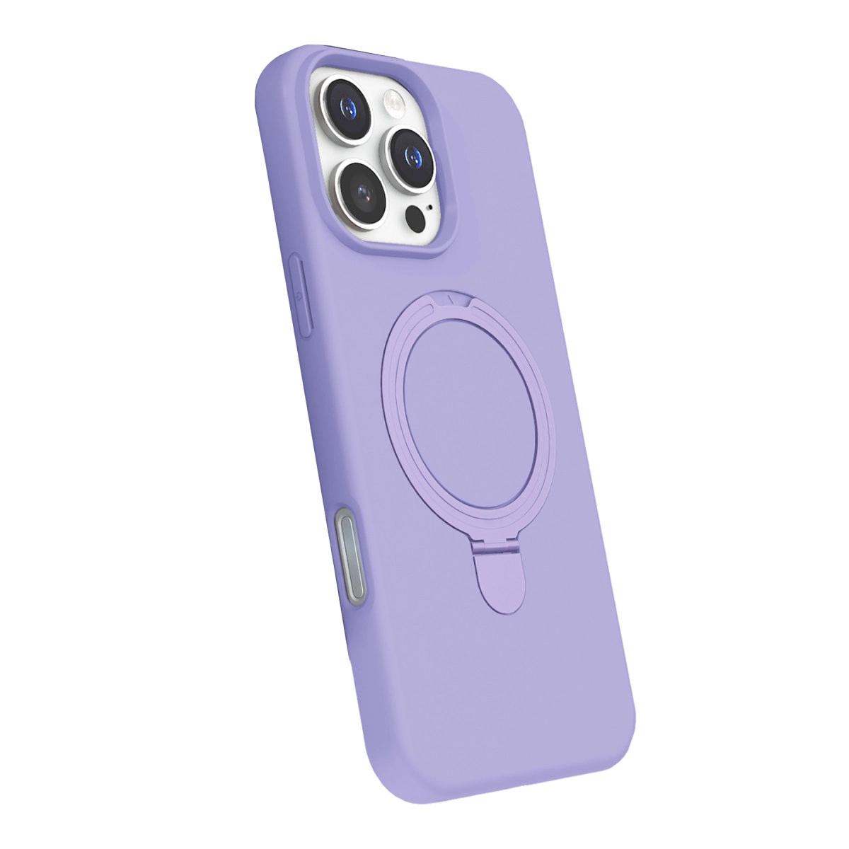 Apple İphone 16 Pro Regal Magsafe Standlı Kapak - Lila
