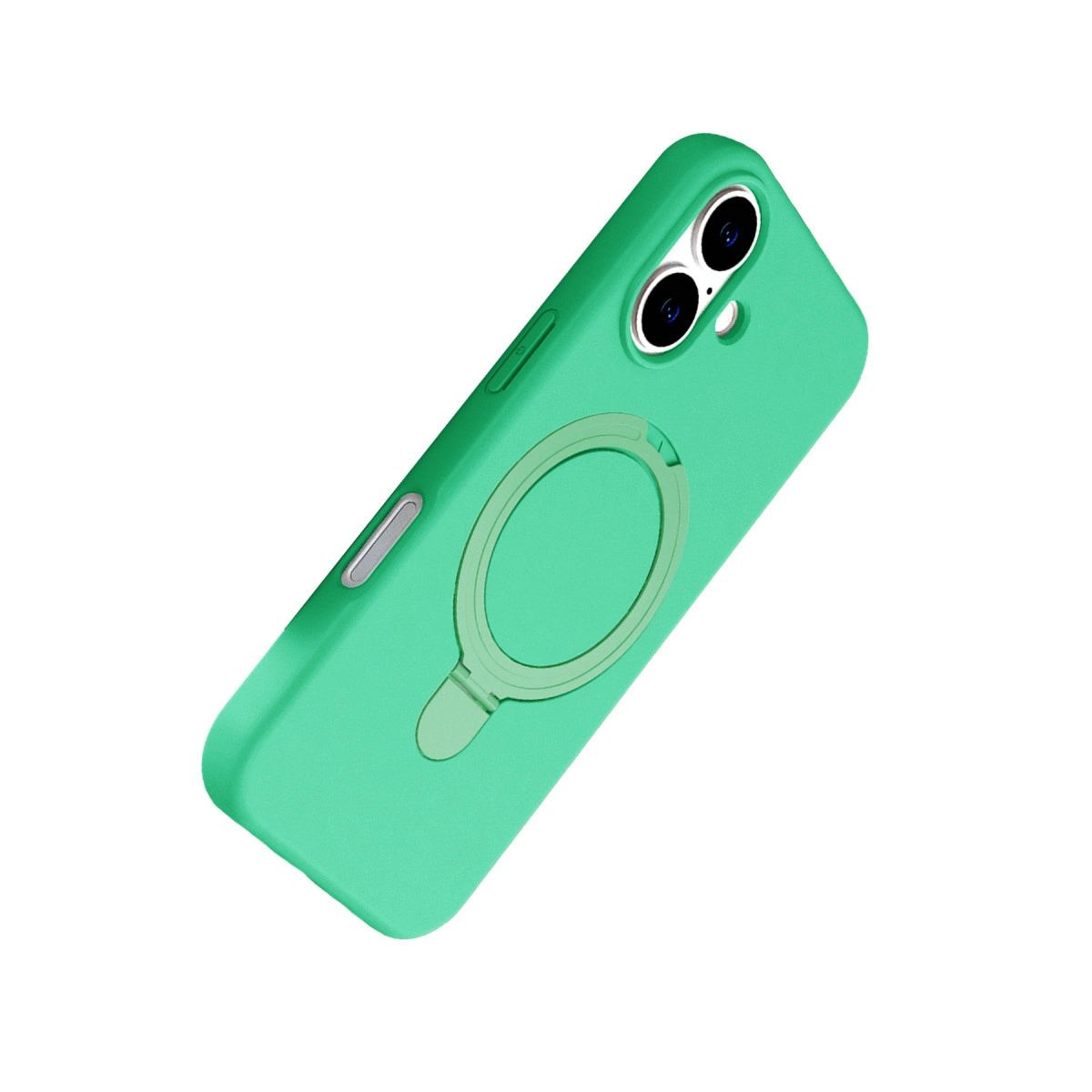 Apple İphone 16 Plus Regal Magsafe Standlı Kapak - Yeşil
