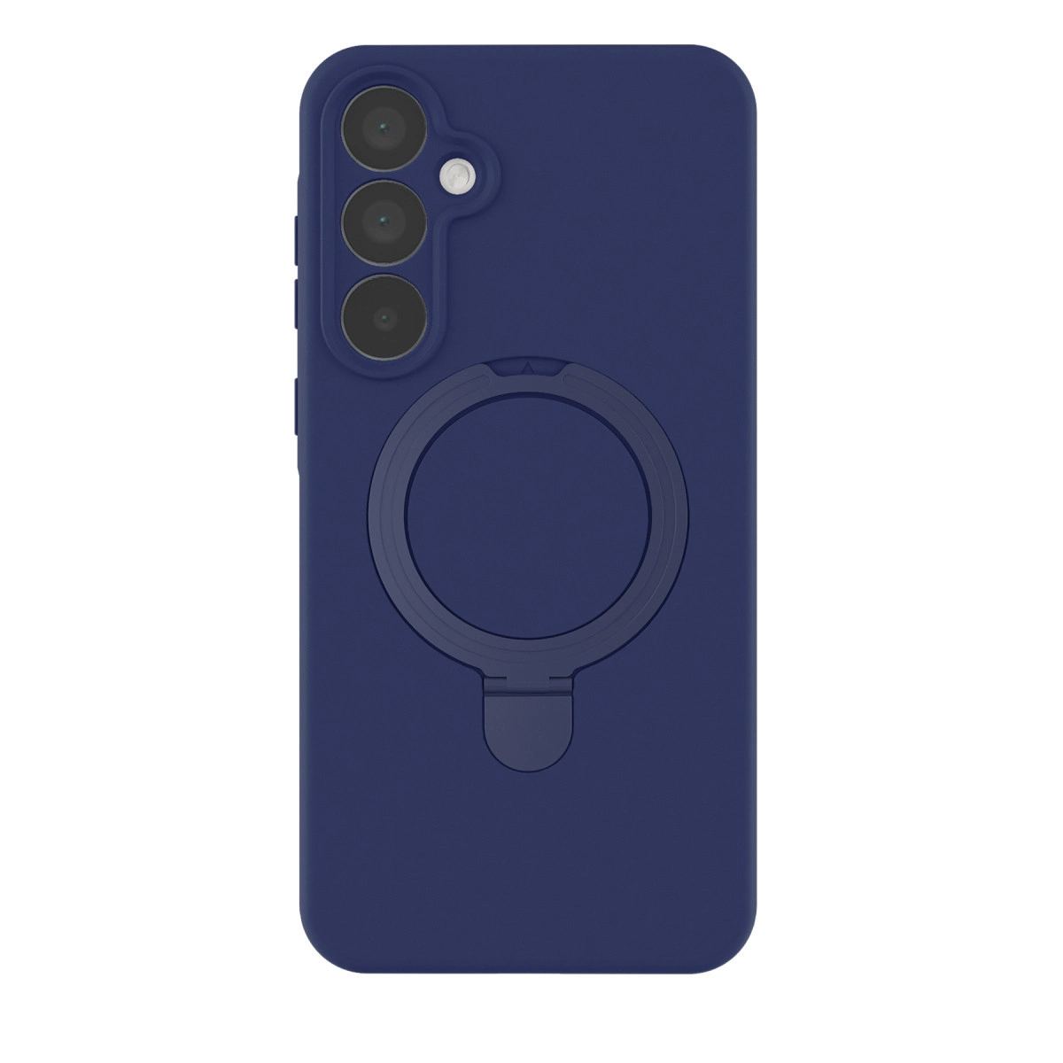 Samsung Galaxy A55 5g Regal Magsafe Standlı Kapak - Lacivert