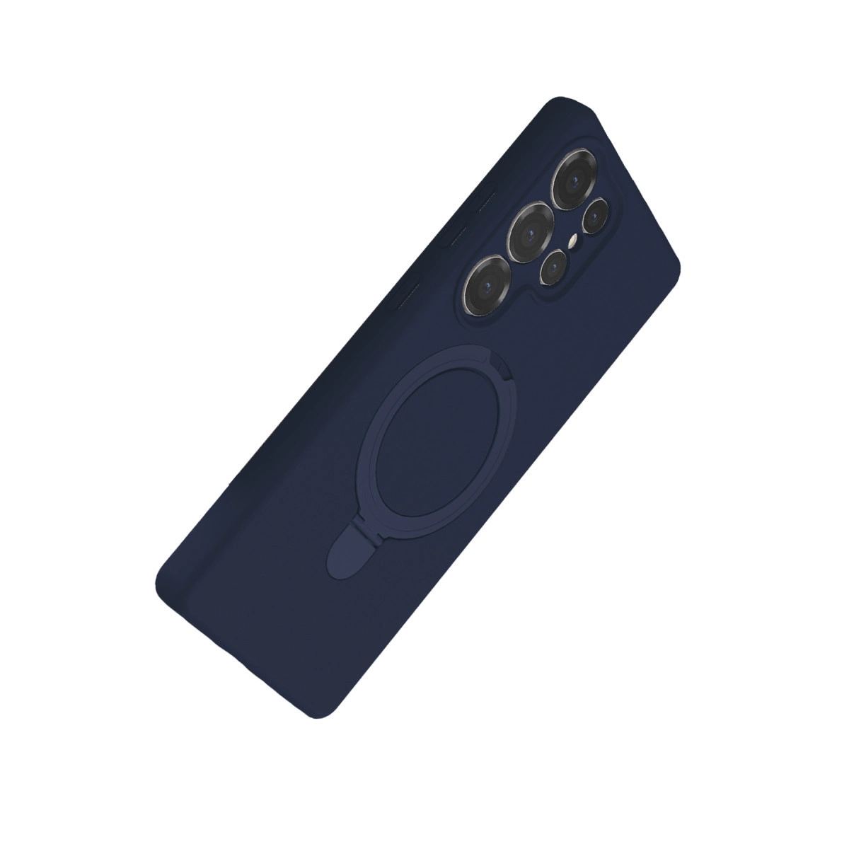 Samsung Galaxy S24 Ultra Regal Magsafe Standlı Kapak - Lacivert