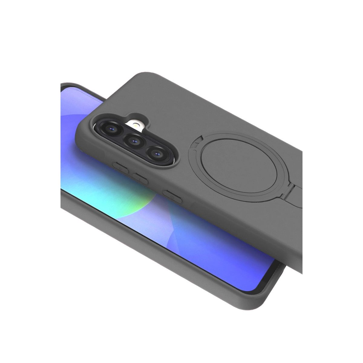 Samsung Galaxy A26 Regal Magsafe Standlı Kapak - Titan Gri