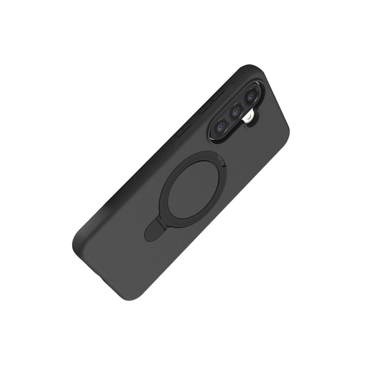 Samsung Galaxy A36 Regal Magsafe Standlı Kapak - Siyah