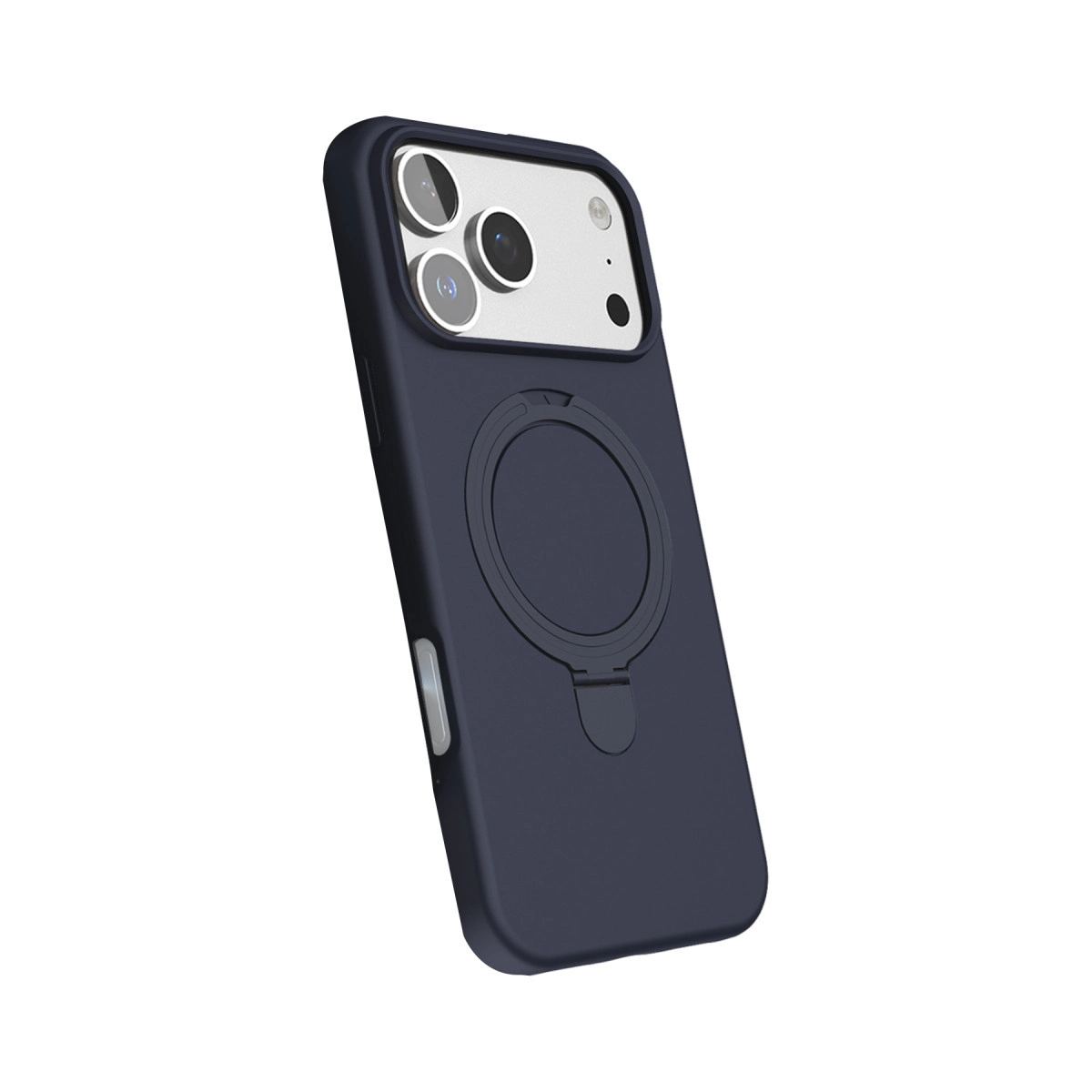 Apple İphone 17 Pro Regal Magsafe Standlı Kapak - Lacivert