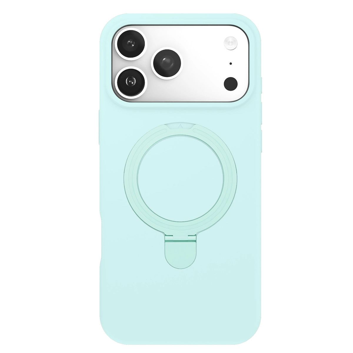 Apple İphone 17 Pro Regal Magsafe Standlı Kapak - Su Yeşili