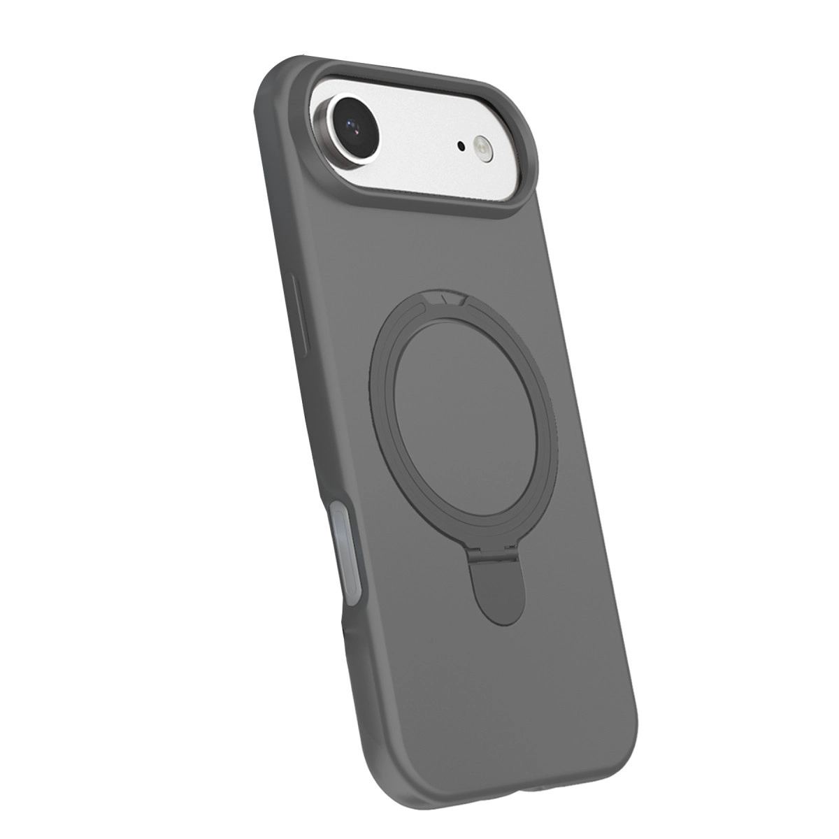 Apple İphone 17 Air Regal Magsafe Standlı Kapak - Titan Gri
