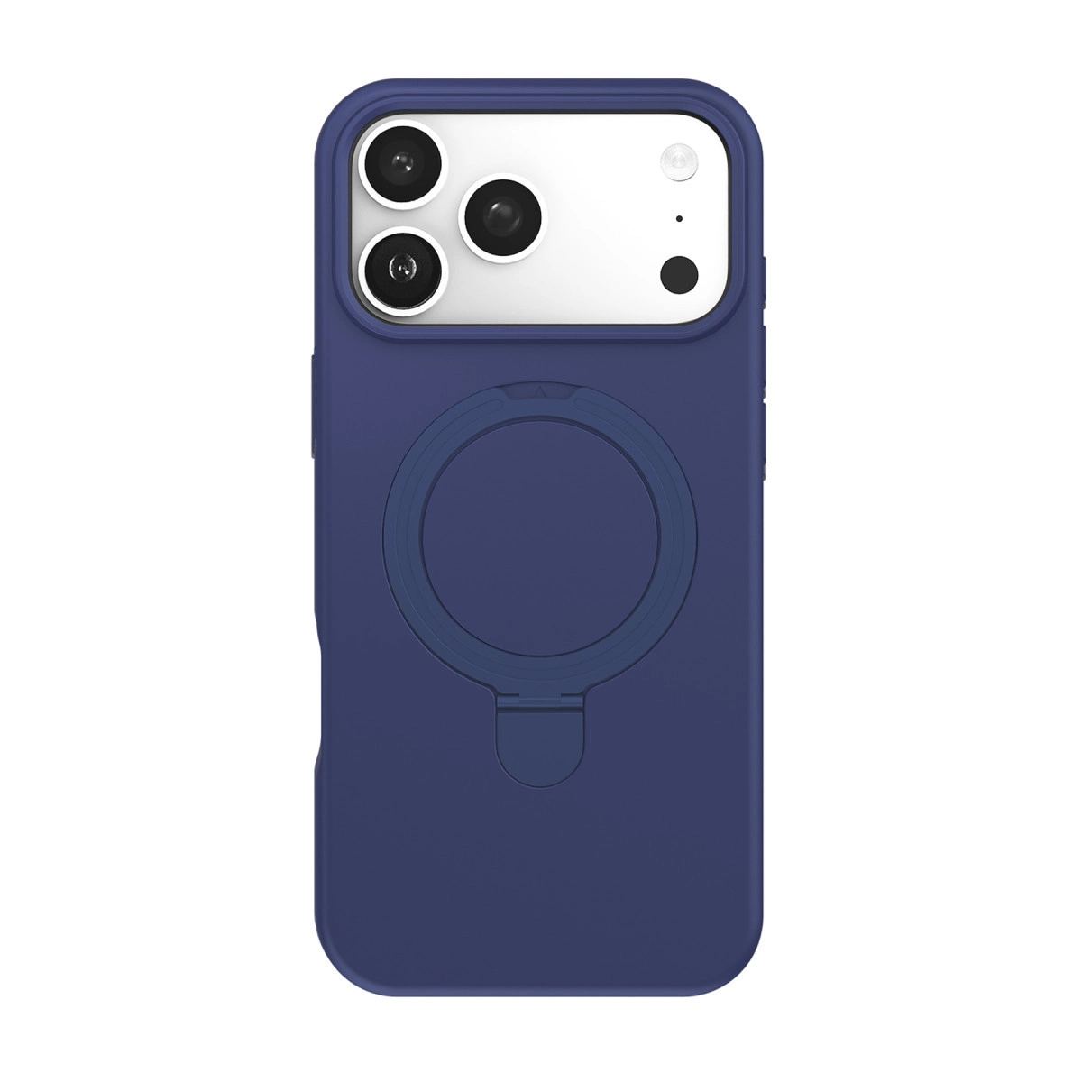 Apple İphone 17 Pro Max Regal Magsafe Standlı Kapak - Lacivert