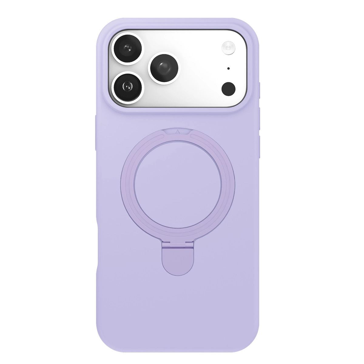 Apple İphone 17 Pro Max Regal Magsafe Standlı Kapak - Lila