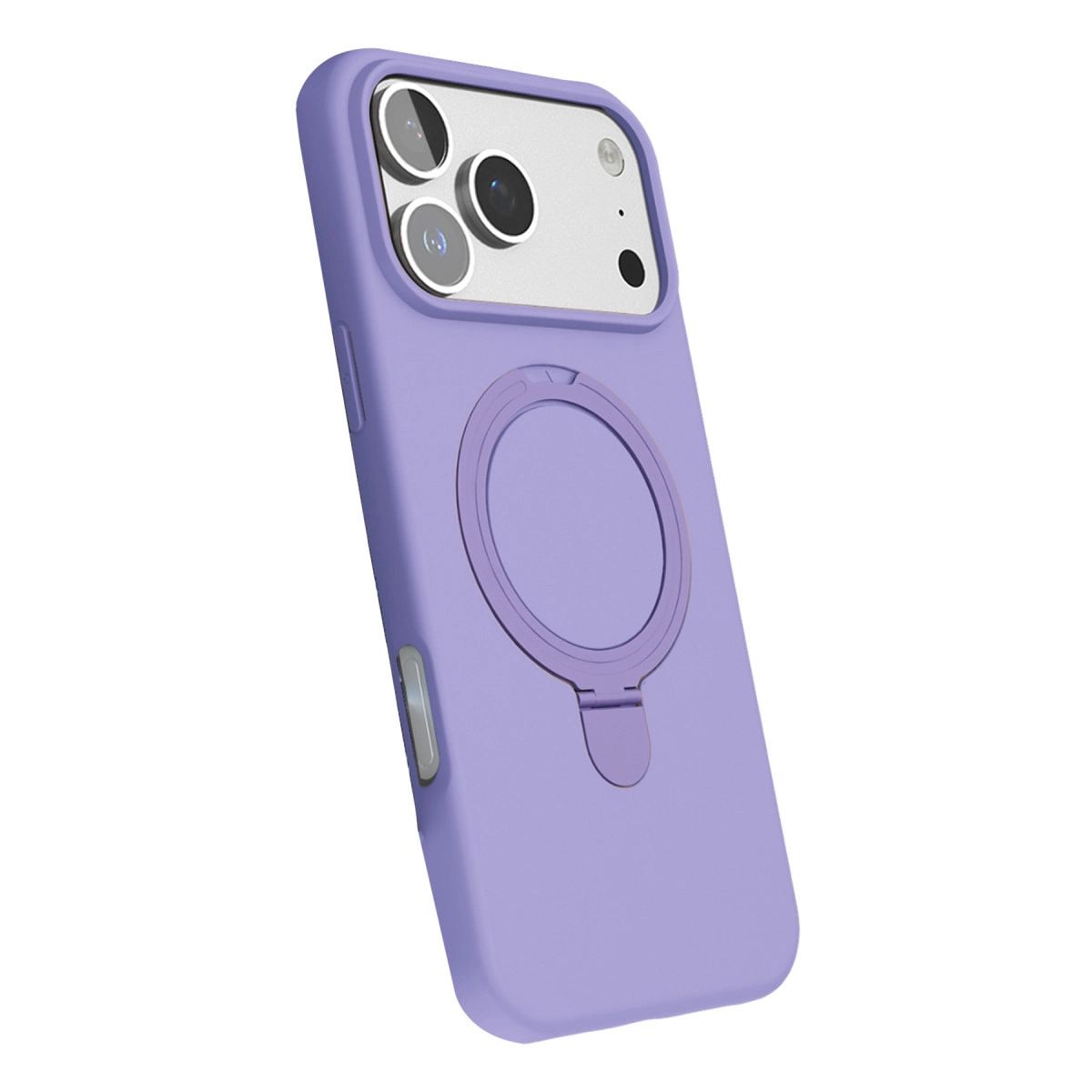 Apple İphone 17 Pro Max Regal Magsafe Standlı Kapak - Lila